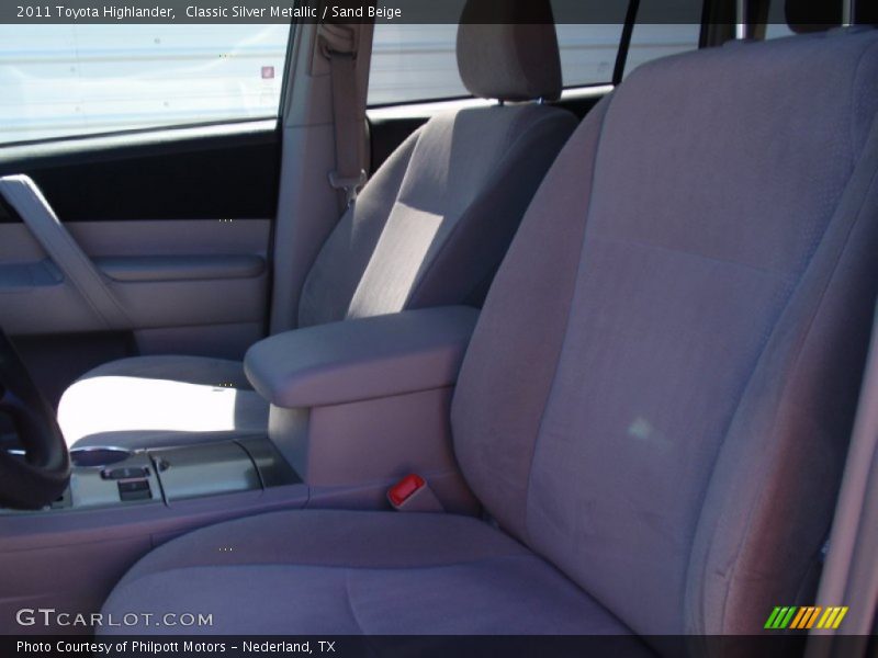Classic Silver Metallic / Sand Beige 2011 Toyota Highlander