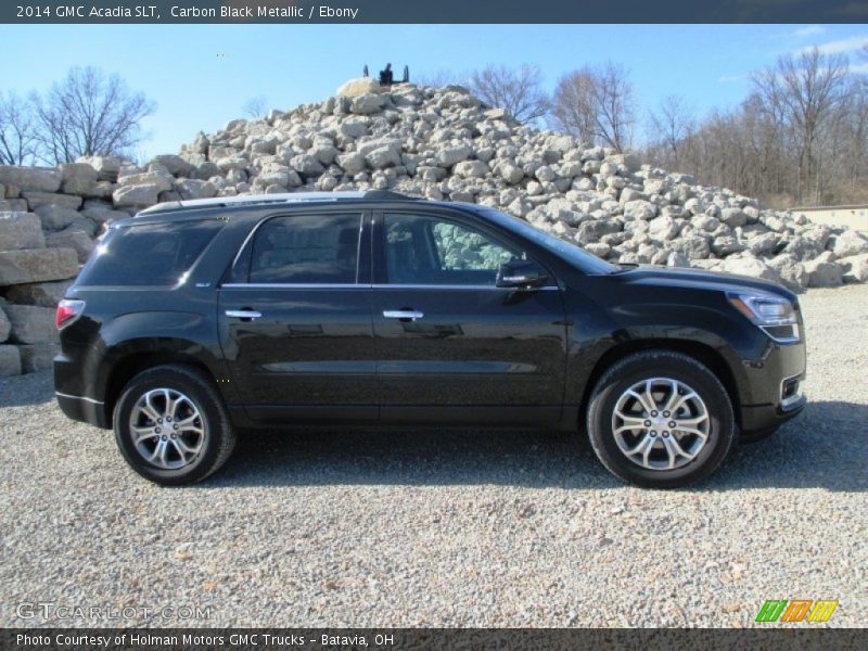 Carbon Black Metallic / Ebony 2014 GMC Acadia SLT