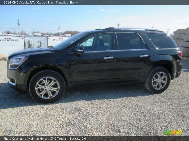 Carbon Black Metallic / Ebony 2014 GMC Acadia SLT