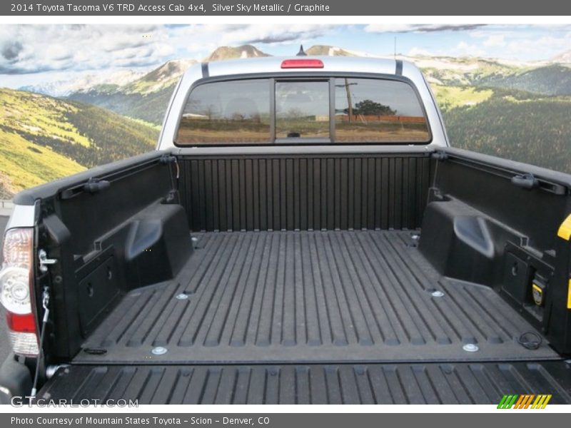 Silver Sky Metallic / Graphite 2014 Toyota Tacoma V6 TRD Access Cab 4x4