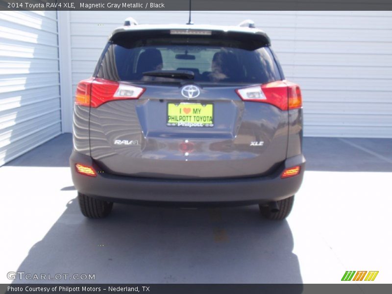 Magnetic Gray Metallic / Black 2014 Toyota RAV4 XLE