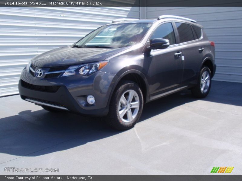 Magnetic Gray Metallic / Black 2014 Toyota RAV4 XLE