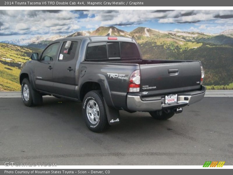 Magnetic Gray Metallic / Graphite 2014 Toyota Tacoma V6 TRD Double Cab 4x4