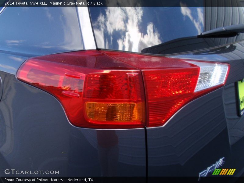 Magnetic Gray Metallic / Black 2014 Toyota RAV4 XLE
