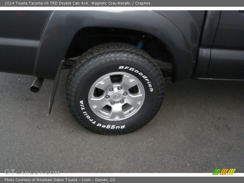 Magnetic Gray Metallic / Graphite 2014 Toyota Tacoma V6 TRD Double Cab 4x4