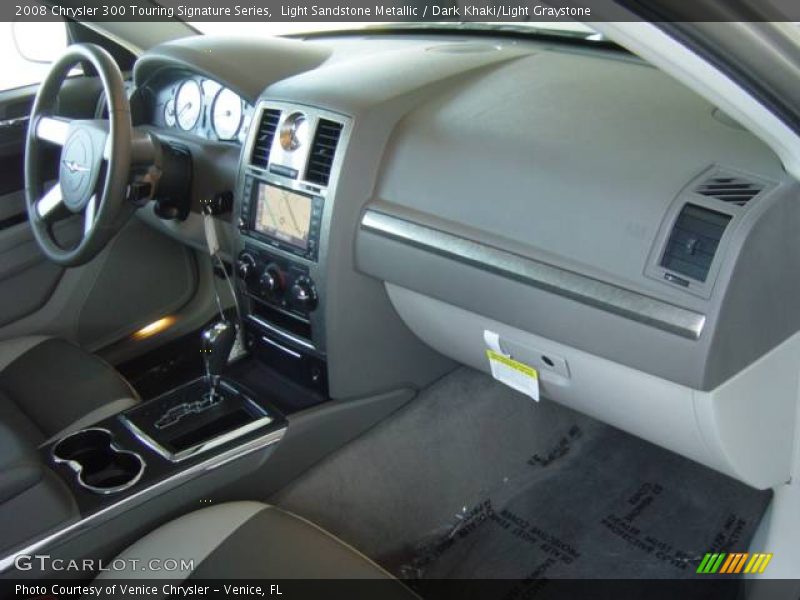 Light Sandstone Metallic / Dark Khaki/Light Graystone 2008 Chrysler 300 Touring Signature Series