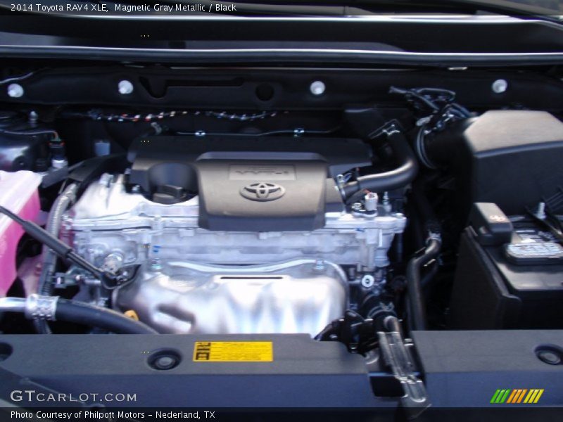 Magnetic Gray Metallic / Black 2014 Toyota RAV4 XLE