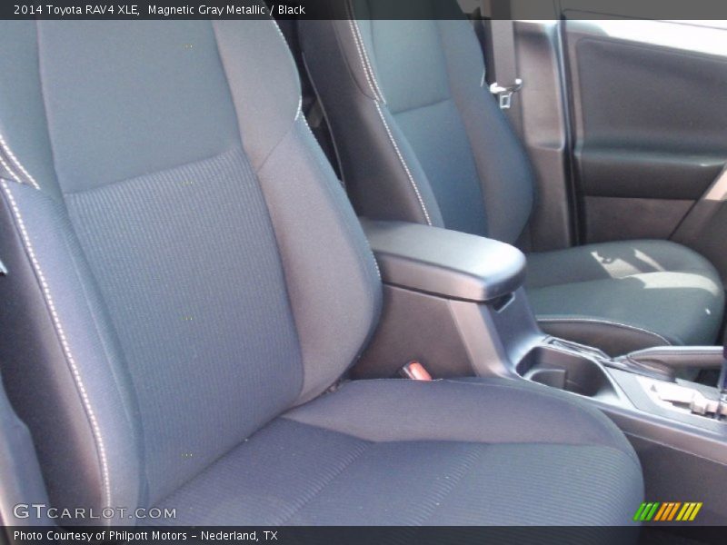 Magnetic Gray Metallic / Black 2014 Toyota RAV4 XLE
