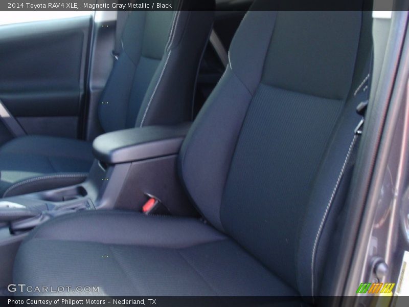 Magnetic Gray Metallic / Black 2014 Toyota RAV4 XLE