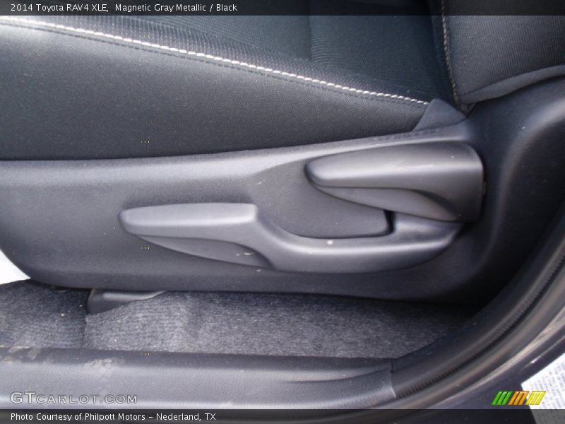 Magnetic Gray Metallic / Black 2014 Toyota RAV4 XLE
