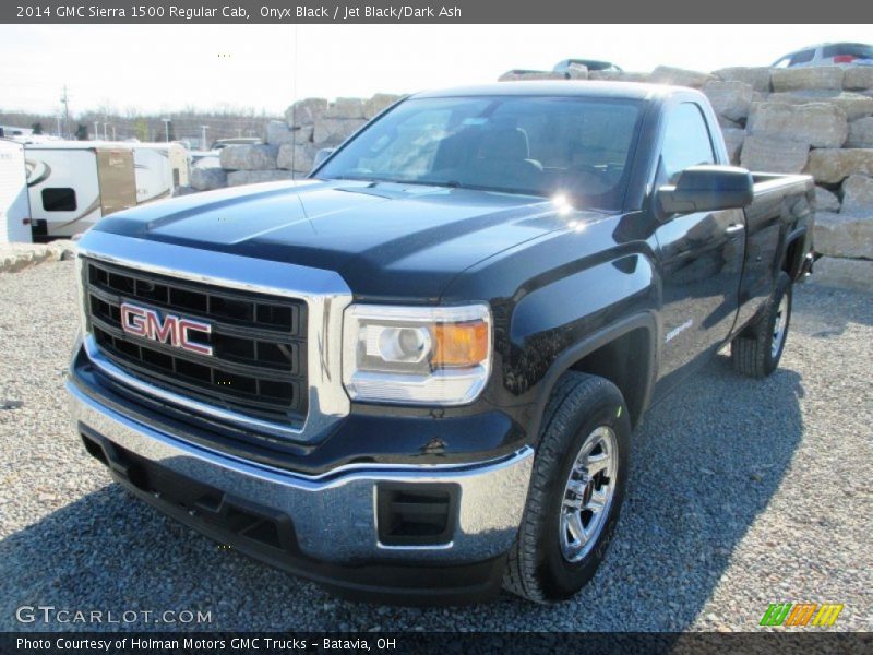 Onyx Black / Jet Black/Dark Ash 2014 GMC Sierra 1500 Regular Cab