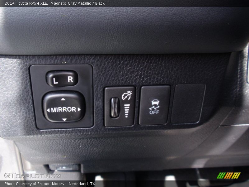 Magnetic Gray Metallic / Black 2014 Toyota RAV4 XLE