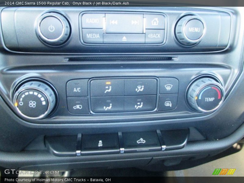 Onyx Black / Jet Black/Dark Ash 2014 GMC Sierra 1500 Regular Cab