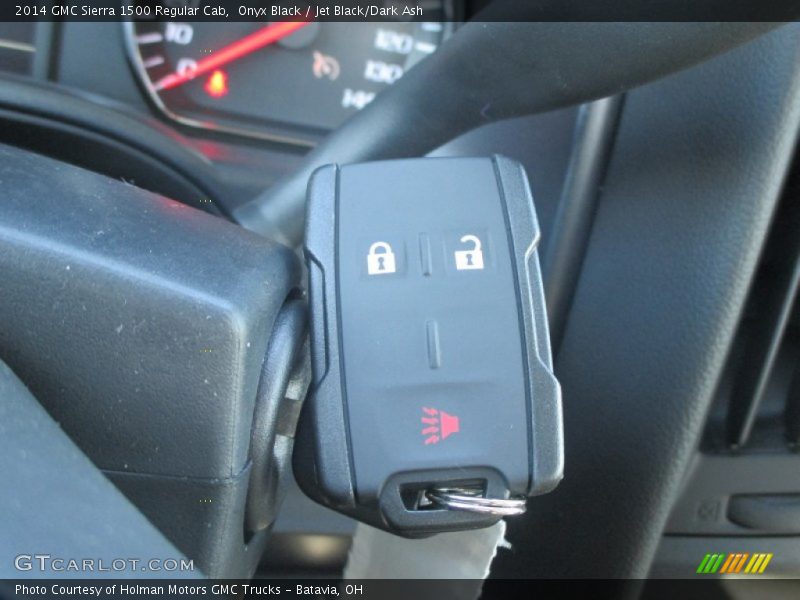 Onyx Black / Jet Black/Dark Ash 2014 GMC Sierra 1500 Regular Cab