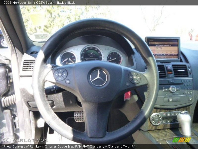 Black / Black 2008 Mercedes-Benz C 350 Sport