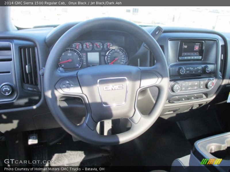 Onyx Black / Jet Black/Dark Ash 2014 GMC Sierra 1500 Regular Cab