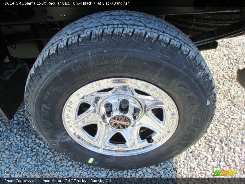 Onyx Black / Jet Black/Dark Ash 2014 GMC Sierra 1500 Regular Cab