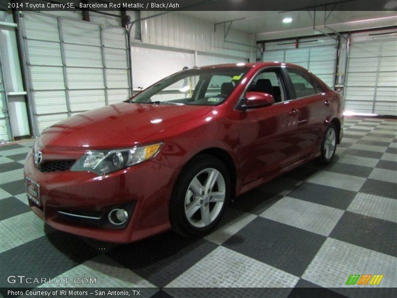 Barcelona Red Metallic / Black/Ash 2014 Toyota Camry SE