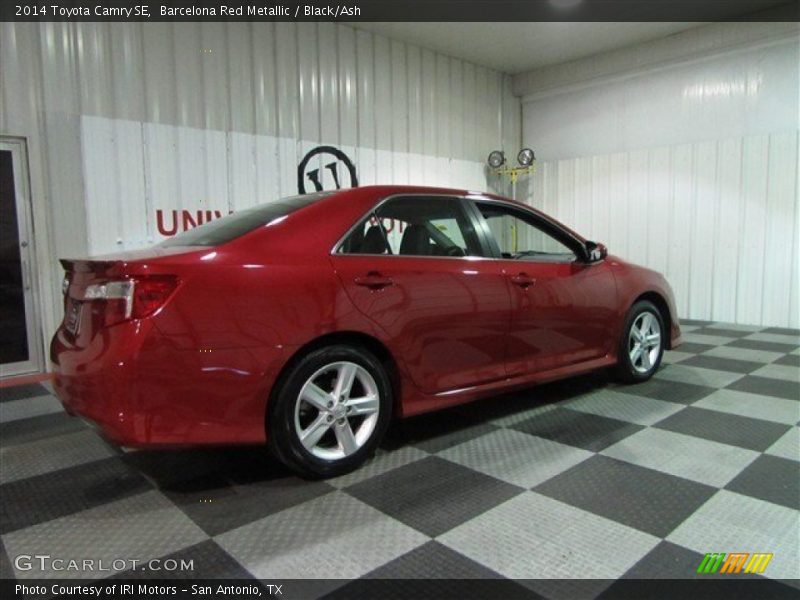 Barcelona Red Metallic / Black/Ash 2014 Toyota Camry SE