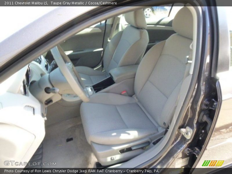 Taupe Gray Metallic / Cocoa/Cashmere 2011 Chevrolet Malibu LS