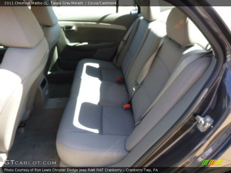 Taupe Gray Metallic / Cocoa/Cashmere 2011 Chevrolet Malibu LS
