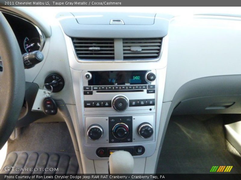 Taupe Gray Metallic / Cocoa/Cashmere 2011 Chevrolet Malibu LS