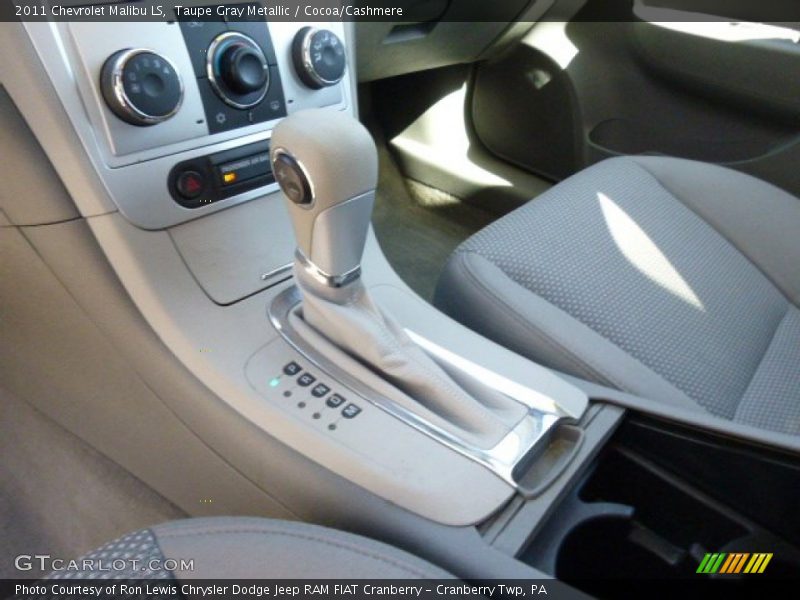 Taupe Gray Metallic / Cocoa/Cashmere 2011 Chevrolet Malibu LS