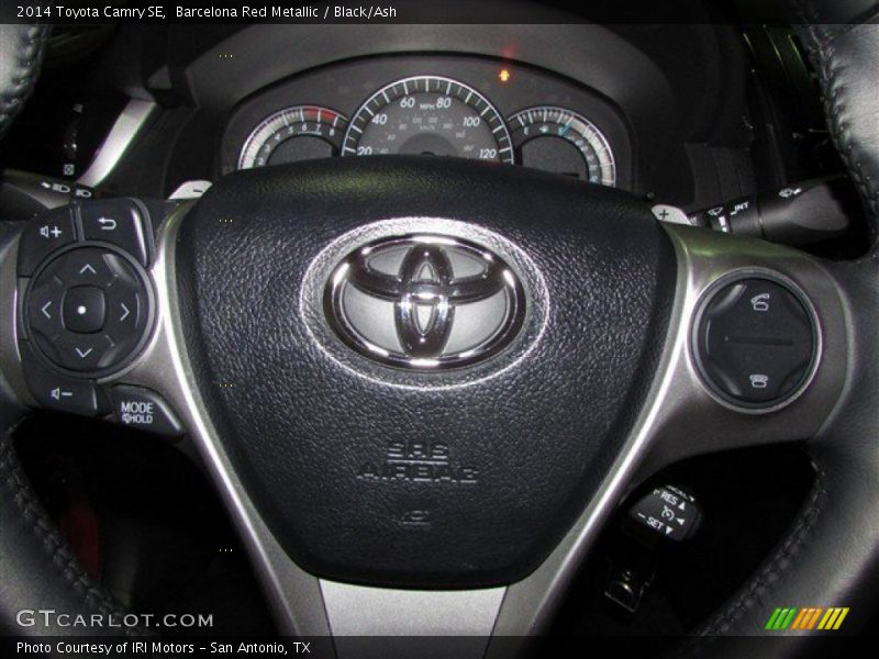 Barcelona Red Metallic / Black/Ash 2014 Toyota Camry SE
