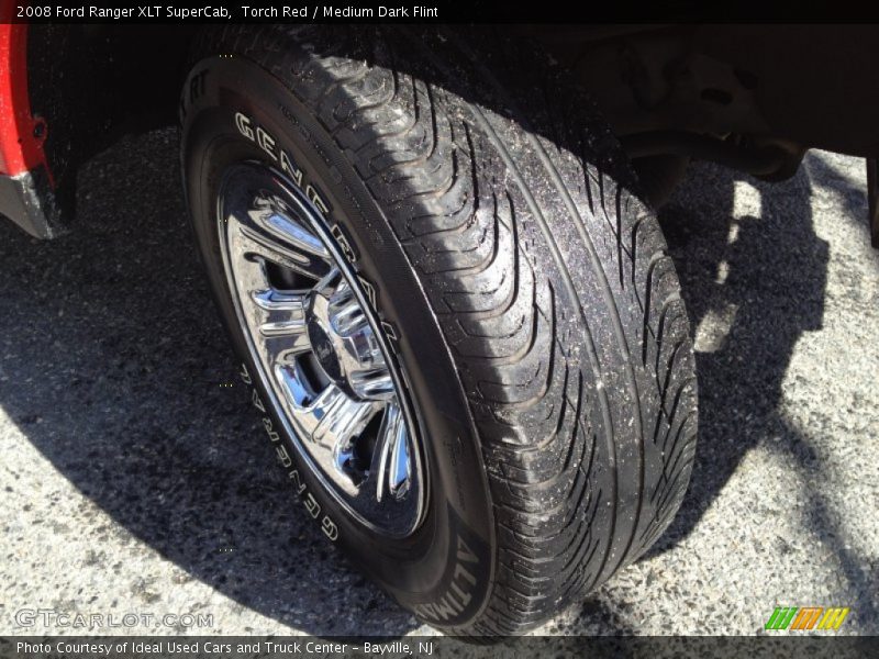 Torch Red / Medium Dark Flint 2008 Ford Ranger XLT SuperCab