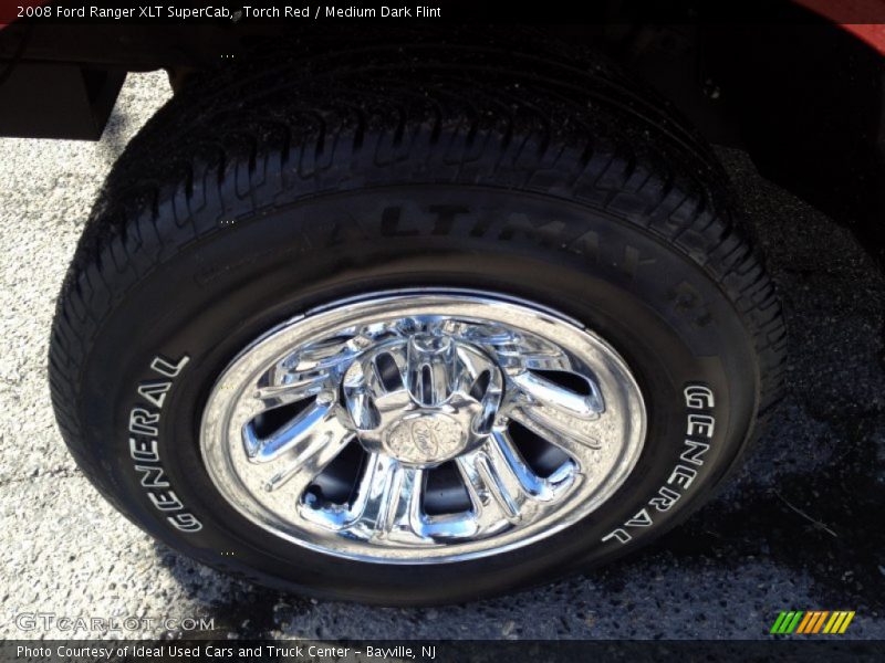 Torch Red / Medium Dark Flint 2008 Ford Ranger XLT SuperCab