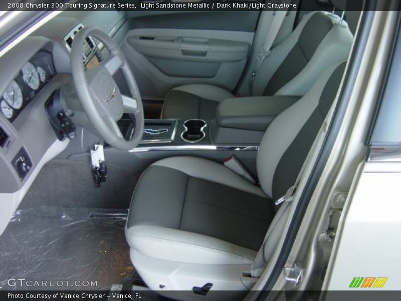 Light Sandstone Metallic / Dark Khaki/Light Graystone 2008 Chrysler 300 Touring Signature Series