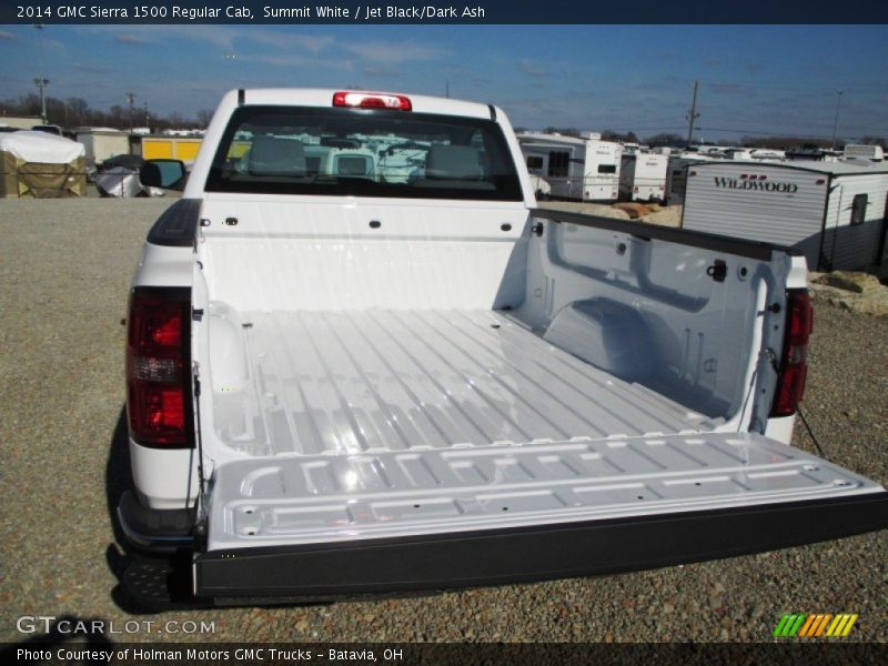 Summit White / Jet Black/Dark Ash 2014 GMC Sierra 1500 Regular Cab