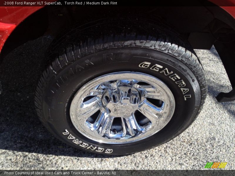 Torch Red / Medium Dark Flint 2008 Ford Ranger XLT SuperCab
