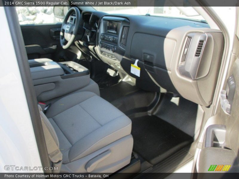 Summit White / Jet Black/Dark Ash 2014 GMC Sierra 1500 Regular Cab