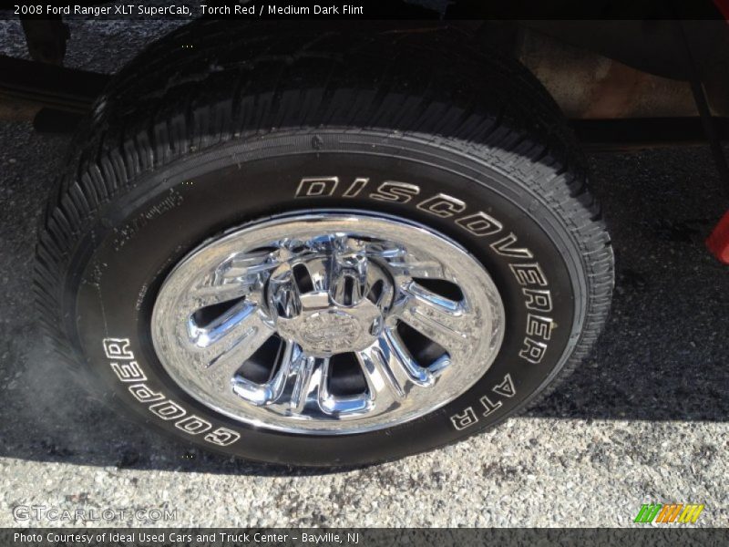 Torch Red / Medium Dark Flint 2008 Ford Ranger XLT SuperCab