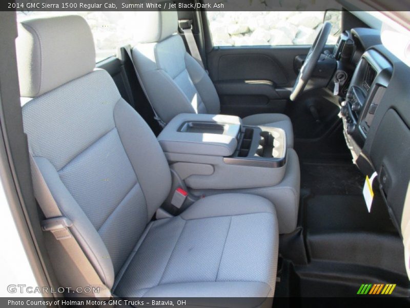 Summit White / Jet Black/Dark Ash 2014 GMC Sierra 1500 Regular Cab