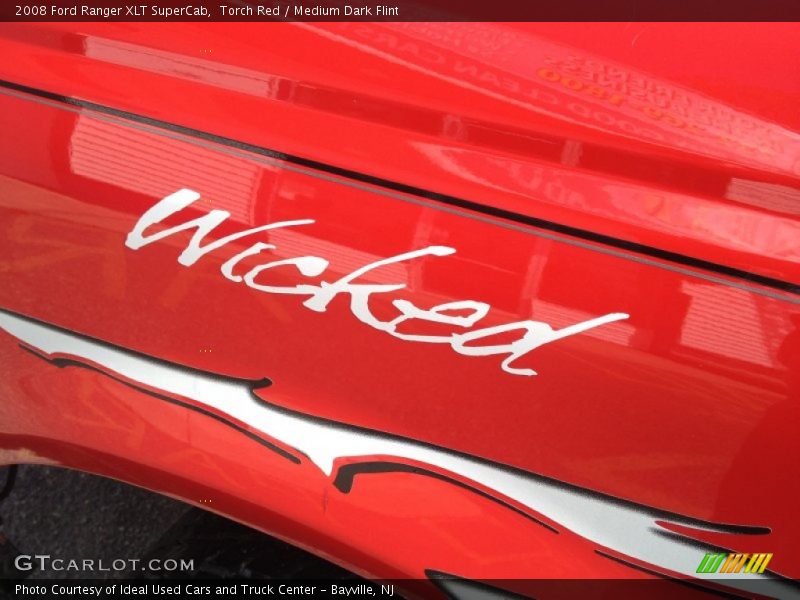 Torch Red / Medium Dark Flint 2008 Ford Ranger XLT SuperCab