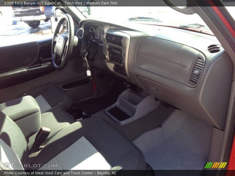 Torch Red / Medium Dark Flint 2008 Ford Ranger XLT SuperCab