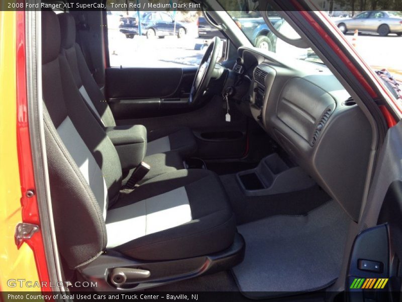 Torch Red / Medium Dark Flint 2008 Ford Ranger XLT SuperCab