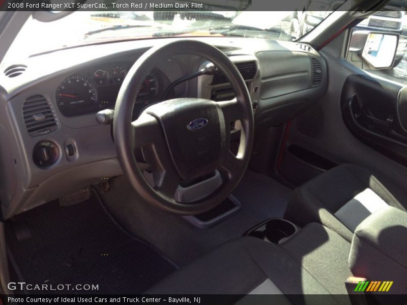 Torch Red / Medium Dark Flint 2008 Ford Ranger XLT SuperCab