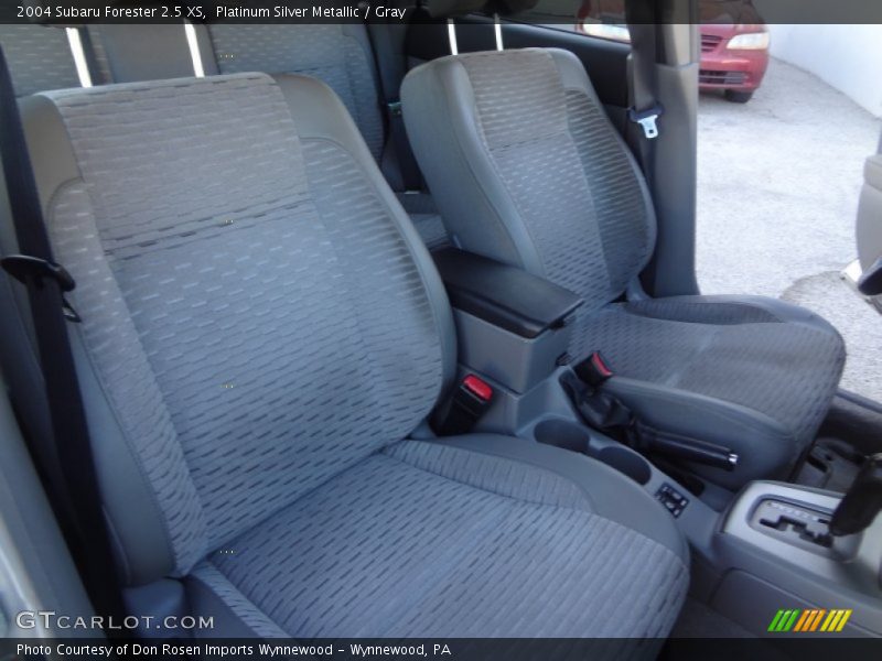 Platinum Silver Metallic / Gray 2004 Subaru Forester 2.5 XS