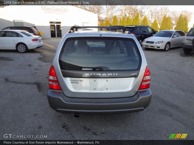 Platinum Silver Metallic / Gray 2004 Subaru Forester 2.5 XS