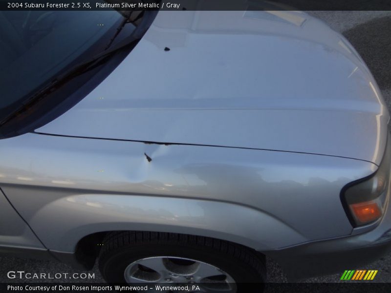 Platinum Silver Metallic / Gray 2004 Subaru Forester 2.5 XS