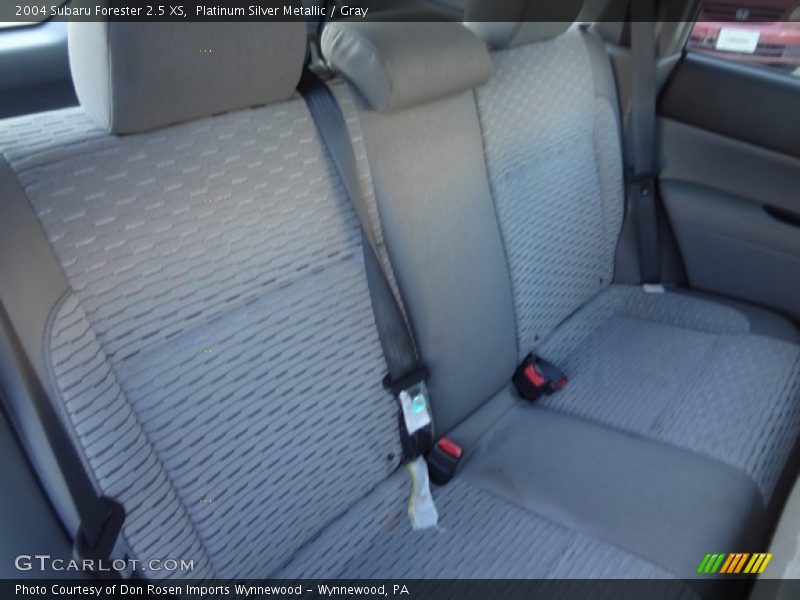 Platinum Silver Metallic / Gray 2004 Subaru Forester 2.5 XS