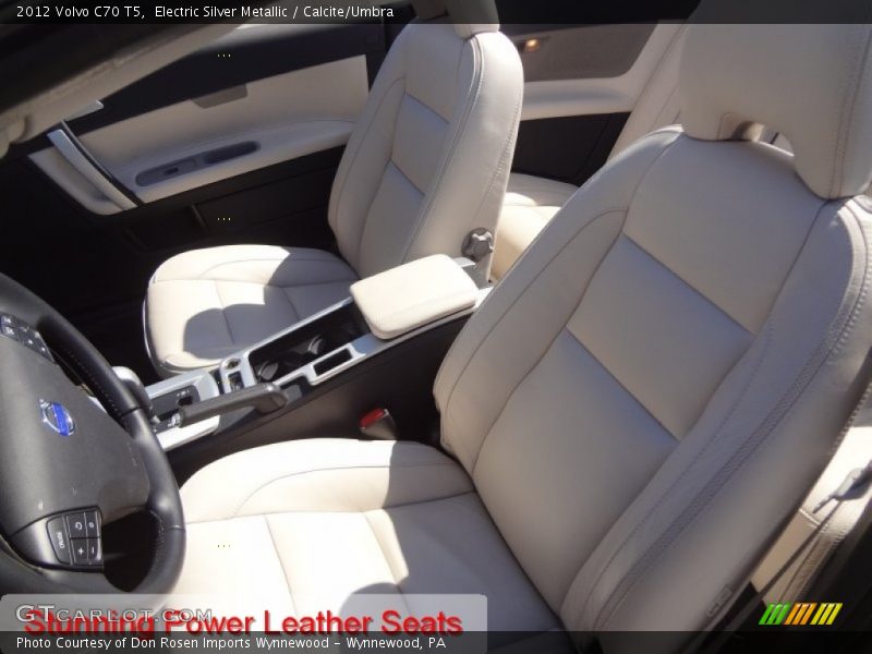 Electric Silver Metallic / Calcite/Umbra 2012 Volvo C70 T5