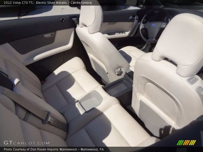 Electric Silver Metallic / Calcite/Umbra 2012 Volvo C70 T5