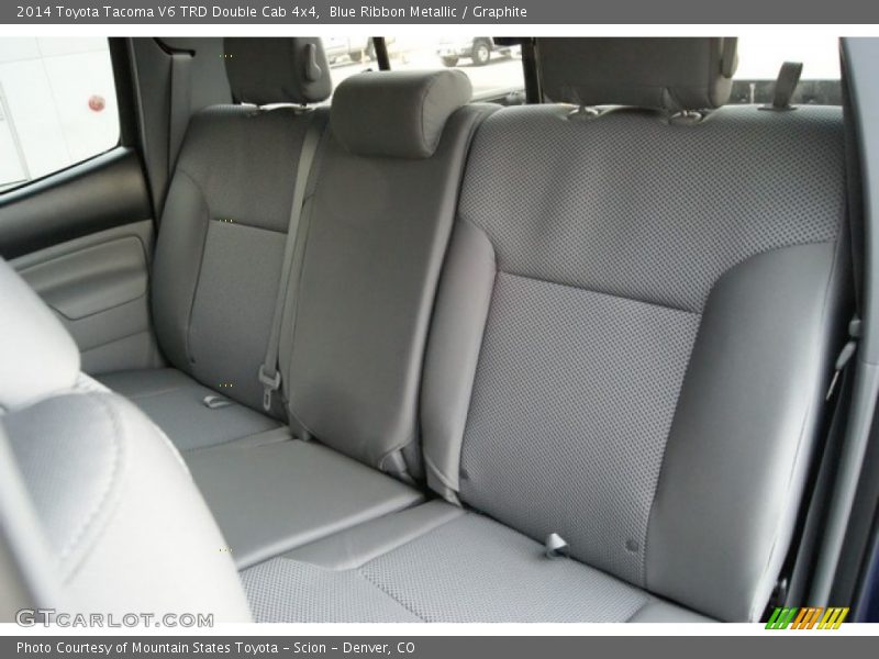 Blue Ribbon Metallic / Graphite 2014 Toyota Tacoma V6 TRD Double Cab 4x4