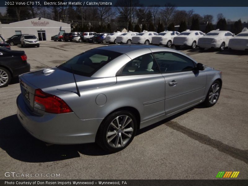 Electric Silver Metallic / Calcite/Umbra 2012 Volvo C70 T5