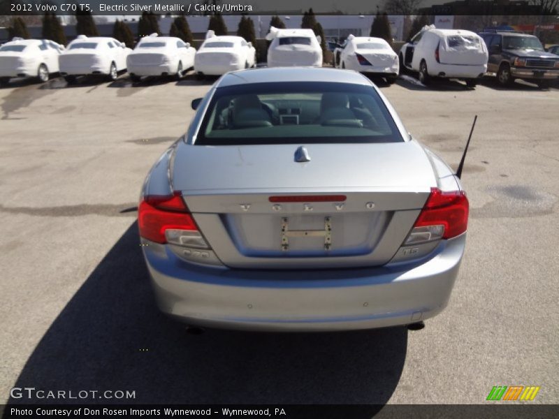 Electric Silver Metallic / Calcite/Umbra 2012 Volvo C70 T5