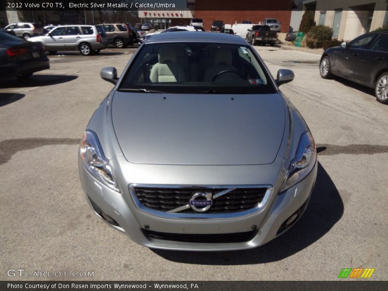 Electric Silver Metallic / Calcite/Umbra 2012 Volvo C70 T5